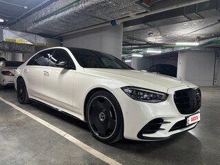 2022 Mercedes-Benz S-Класс 400 d Long 4MATIC VII (W223), белый, 13335663 рублей, вид 3