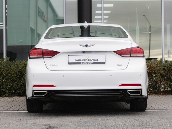 2019 Genesis G80 I, белый, 2500000 рублей - вид 3