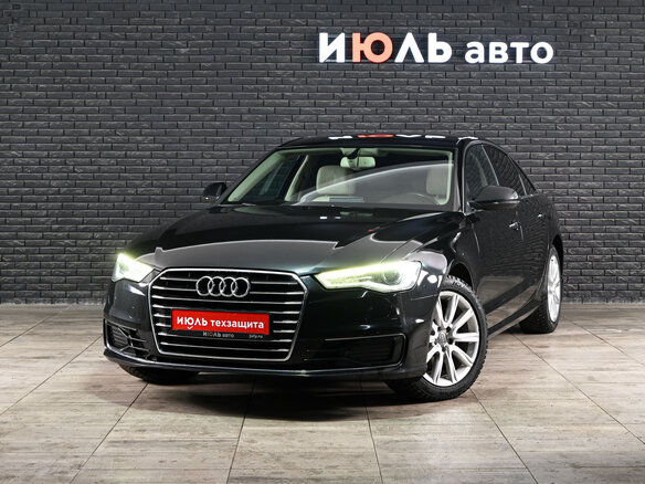2016 Audi A6 IV (C7) Рестайлинг, чёрный, 2400000 рублей