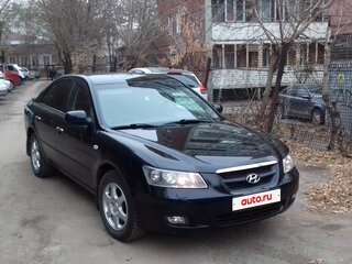 2007 Hyundai Sonata V (NF), чёрный, 670000 рублей, вид 1