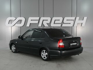 2006 Hyundai Accent ТагАЗ II, чёрный, 679000 рублей, вид 2