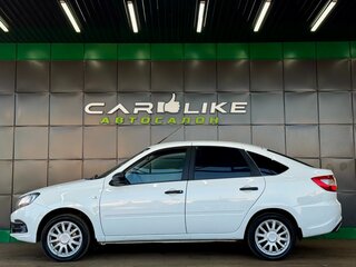 2019 Lada (ВАЗ) Granta I Рестайлинг, белый, 449000 рублей, вид 3