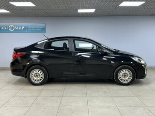2011 Hyundai Solaris I, чёрный, 623000 рублей, вид 4