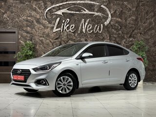 2019 Hyundai Solaris II, серебристый, 1378000 рублей, вид 1