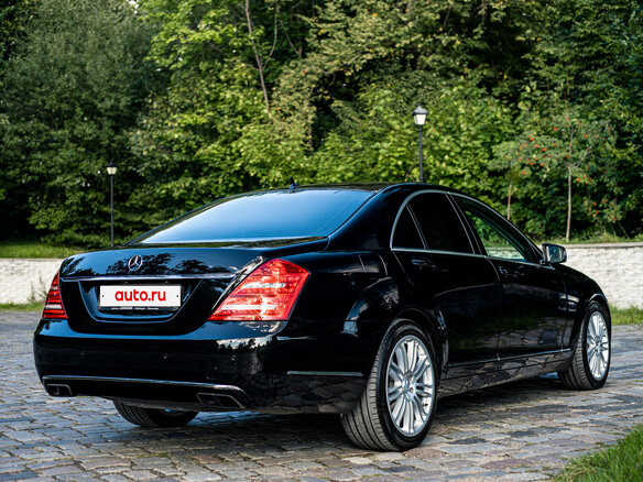 2009 Mercedes-Benz S-Класс 350 V (W221) Рестайлинг, чёрный, 2100000 рублей - вид 4
