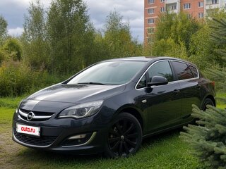 2013 Opel Astra J Рестайлинг, чёрный, 680000 рублей, вид 1