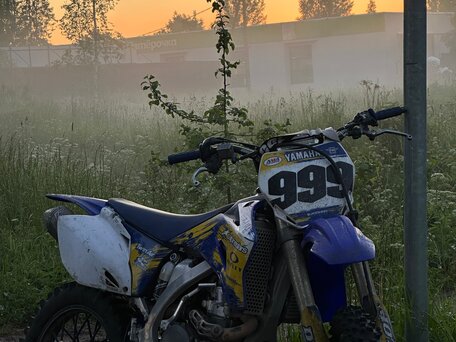 2008 Yamaha YZ450F, синий, 350000 рублей, вид 4
