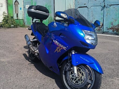 2001 Honda CBR 1100 XX, синий, 480000 рублей, вид 1