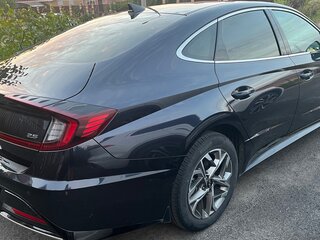 2021 Hyundai Sonata VIII (DN8), синий, 2600000 рублей, вид 3