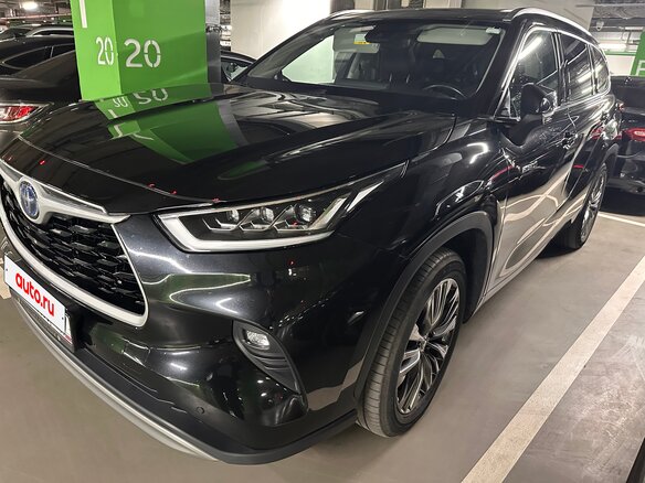 2024 Toyota Highlander IV (XU70), чёрный, 6100000 рублей - вид 6
