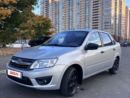 2018 Lada (ВАЗ) Granta I, серебристый, вид 1