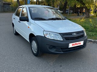 2013 Lada (ВАЗ) Granta I, белый, 420000 рублей, вид 2
