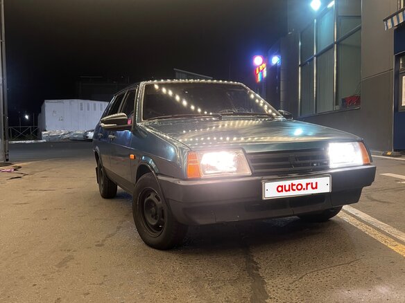 1997 Lada (ВАЗ) 21099, зелёный, 120000 рублей - вид 8