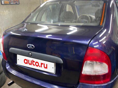 2009 Lada (ВАЗ) Kalina I, синий, 170000 рублей, вид 2