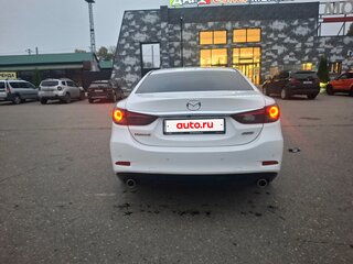 2016 Mazda 6 III (GJ) Рестайлинг, белый, 1370000 рублей, вид 4