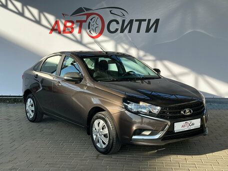 2020 Lada (ВАЗ) Vesta I, коричневый, 974000 рублей, вид 4