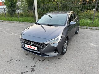 2021 Hyundai Solaris II Рестайлинг, серый, 1555000 рублей, вид 1