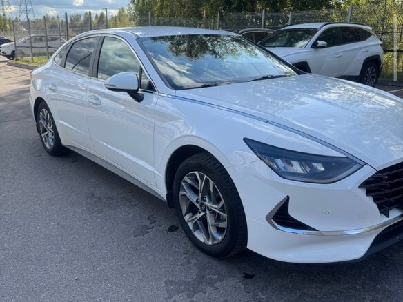 2020 Hyundai Sonata VIII (DN8), белый, 2050000 рублей - вид 3