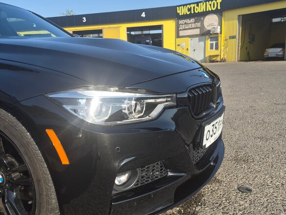 2017 BMW 3 серии 340i xDrive VI (F3x) Рестайлинг, чёрный, 4100000 рублей - вид 4