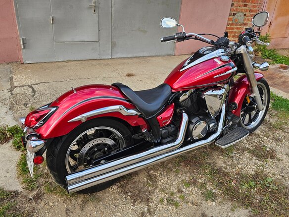 2011 Yamaha XVS950, красный, 600000 рублей - вид 15