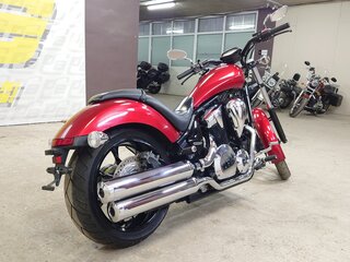 2012 Honda VT 1300CX Fury, пурпурный, 695000 рублей, вид 4