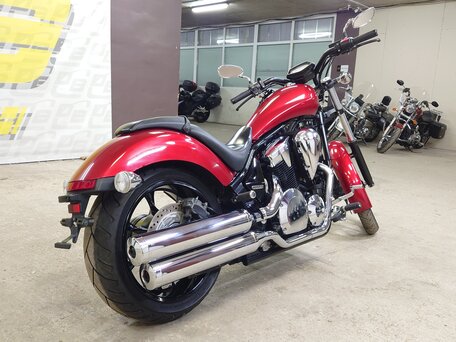 2012 Honda VT 1300CX Fury, пурпурный, 695000 рублей, вид 4