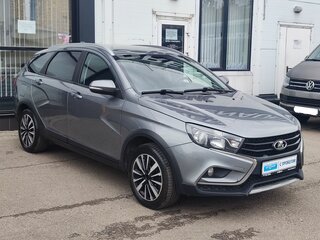 2018 Lada (ВАЗ) Vesta SW Cross I, серый, 845000 рублей, вид 3