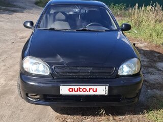 2008 Chevrolet Lanos I, чёрный, 112000 рублей, вид 1