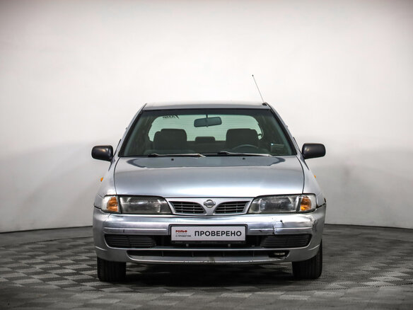 1997 Nissan Almera I (N15), серебристый, 299000 рублей - вид 1