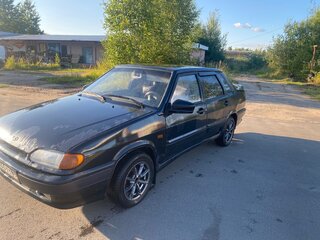 2006 Lada (ВАЗ) 2115, чёрный, 120000 рублей, вид 1