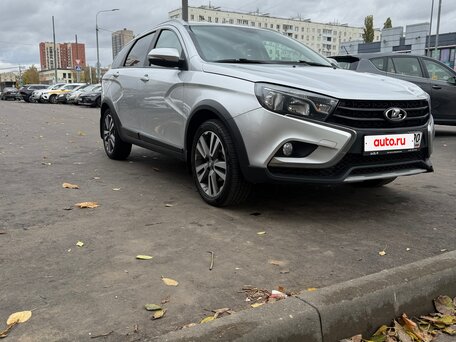 2021 Lada (ВАЗ) Vesta SW Cross I, серый, 1050000 рублей, вид 4