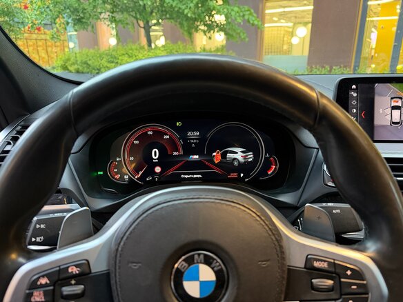 2019 BMW X4 20i II (G02), синий, 4000000 рублей - вид 22