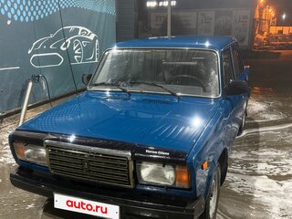 2008 Lada (ВАЗ) 2107, синий, 130000 рублей, вид 4