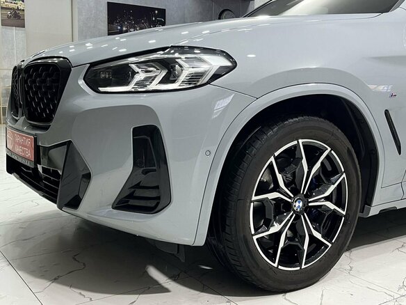 2022 BMW X4 20i II (G02) Рестайлинг, серый - вид 29