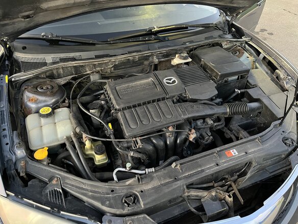 2008 Mazda 3 I (BK) Рестайлинг, серый, 650000 рублей - вид 24