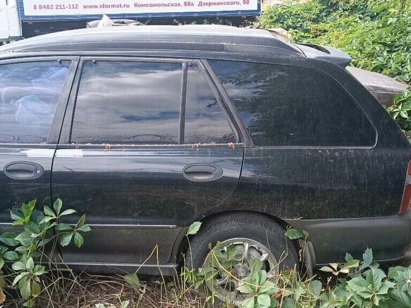 1997 Mitsubishi Libero I Рестайлинг, чёрный, 1000000 рублей - вид 1