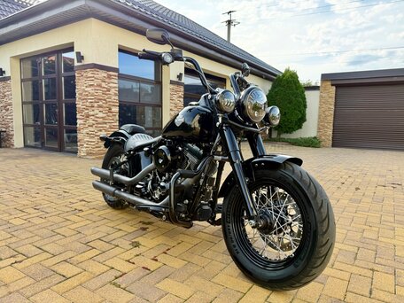 2017 Harley-Davidson Softail Slim, чёрный, 1450000 рублей, вид 2