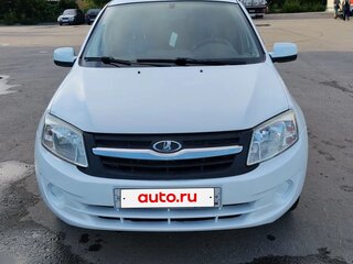 2014 Lada (ВАЗ) Granta I, белый, 368000 рублей, вид 3