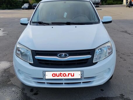 2014 Lada (ВАЗ) Granta I, белый, 368000 рублей, вид 3