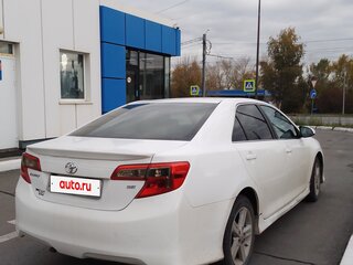 2012 Toyota Camry US Market VII (XV50), белый, 750000 рублей, вид 4