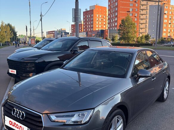2018 Audi A4 V (B9), серый