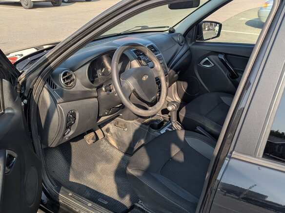 2019 Lada (ВАЗ) Granta I Рестайлинг, чёрный, 680000 рублей - вид 12