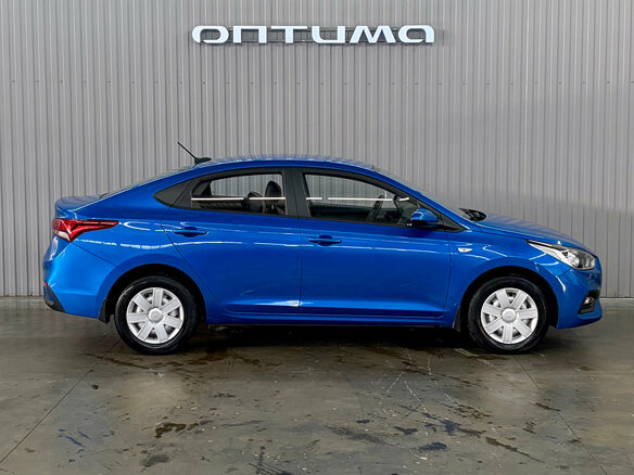 2020 Hyundai Solaris II, синий, 1527000 рублей - вид 3