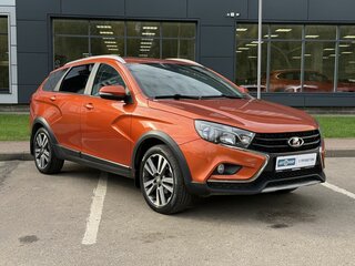 2021 Lada (ВАЗ) Vesta SW Cross I, оранжевый, 1410000 рублей, вид 3