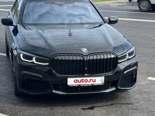 2019 BMW 7 серии 740d xDrive VI (G11/G12) Рестайлинг, чёрный, 5299000 рублей, вид 1