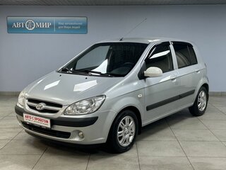 2008 Hyundai Getz I Рестайлинг, серебристый, 570000 рублей, вид 1