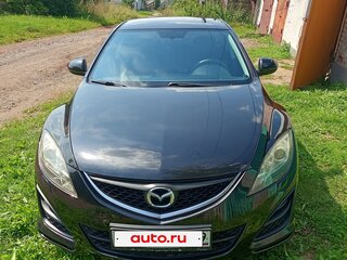2010 Mazda 6 II (GH) Рестайлинг, чёрный, 810000 рублей, вид 2