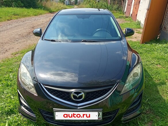 2010 Mazda 6 II (GH) Рестайлинг, чёрный, 790000 рублей - вид 1
