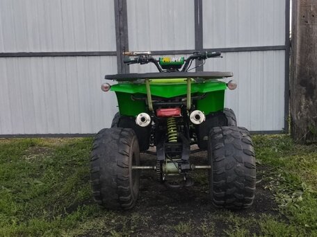 2023 Yamaha Grizzly 125, зелёный, 70000 рублей, вид 2