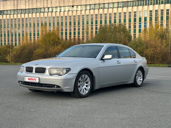 2001 BMW 7 серии Long 735Li IV (E65/E66), серебристый, 790000 рублей